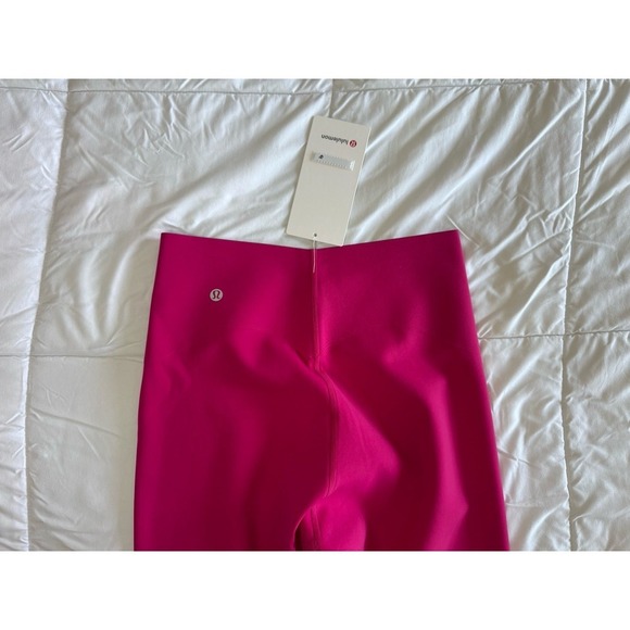 NEW Lululemon GLOW UP HR TIGHT 28" Size 8  Passionate Pink Compression NWT - Picture 6 of 9
